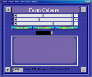 Form Colours - náhled