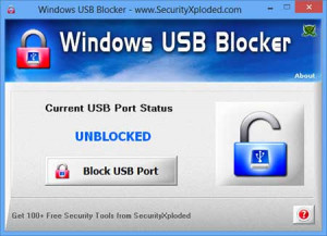 Windows USB Blocker - náhled