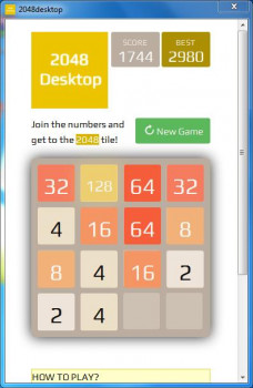 2048Desktop - náhled