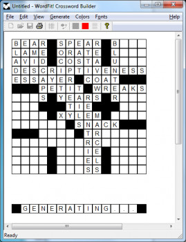 WordFit! Crossword Builder - náhled