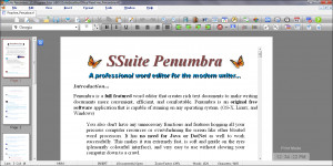 SSuite Penumbra - náhled