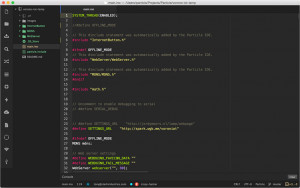 Particle Dev - náhled