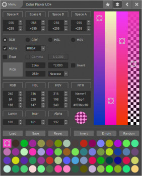 Color Picker UD+ - náhled