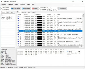 Open Source Packet Editor - náhled