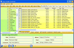 Joyce Audio Converter - náhled