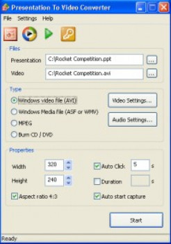 Presentation to Video Converter - náhled