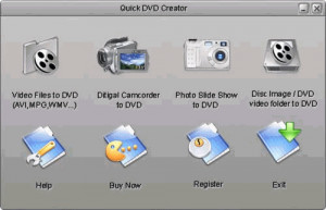 Quick DVD Creator - náhled