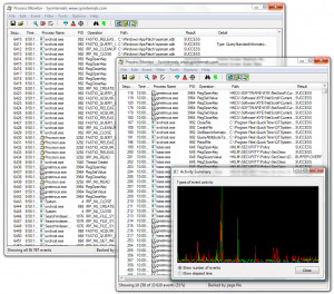 Process Monitor - náhled