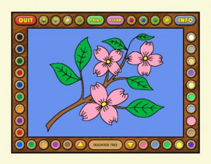 Coloring book 4: Plants - náhled