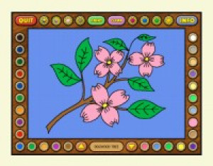 Coloring book 4: Plants - náhled