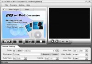 Acker DVD to iPod Converter - náhled