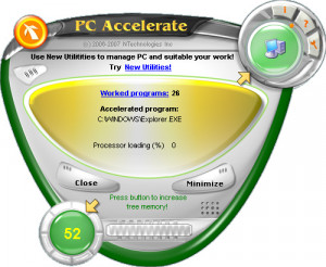 PC Accelerate - náhled