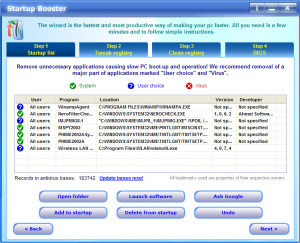 Startup Booster  - náhled