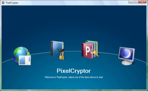 PixelCryptor - náhled