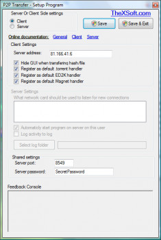 P2P Transfer - náhled