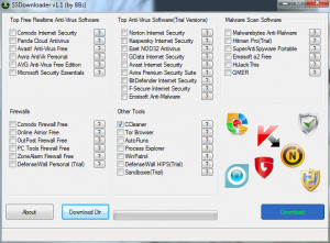 SSDownloader - náhled