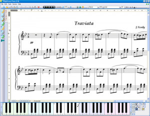 MagicScore Virtual Piano - náhled