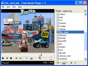 Flash Movie Player - náhled