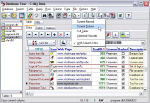 Database Tour - náhled