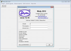 Mzdy ZA office - náhled