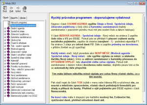 Mzdy ZA office - náhled