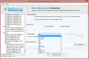 EML Attachment Extractor - náhled
