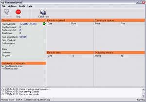 RemoteByMail - náhled