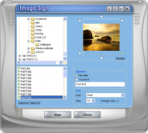 ImageSign - náhled