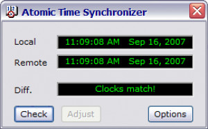 Atom Time Synchronizer - náhled