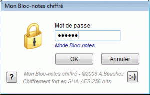 My Secure Notepad - náhled