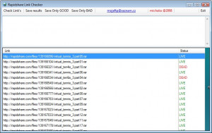 RS Link Checker - náhled