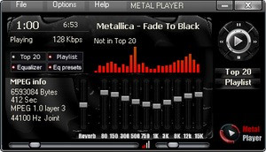 Metal Player - náhled