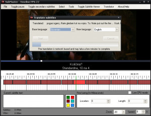 Kijio Subtitle Editor  - náhled