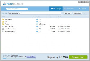 Inbox Storage - náhled