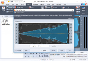 AVS Audio Editor - náhled