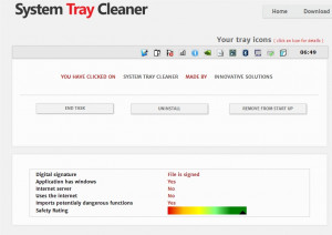 System Tray Cleaner - náhled