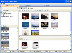 DVD Album Creator - náhled