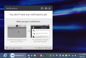 MediaFire Desktop - náhled