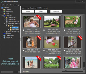 Coolutils Photo Viewer - náhled