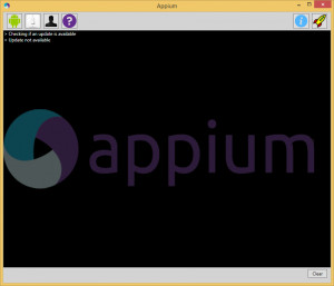 Appium - náhled