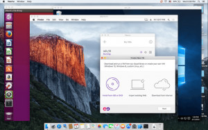 Veertu Desktop - náhled