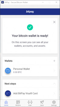 BitPay - náhled