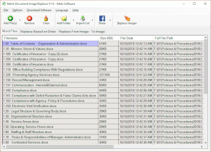 Batch Document Image Replacer - náhled