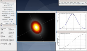 Open Beam Profiler - náhled