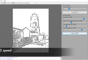 Coherent Line Drawing - náhled