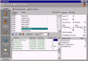 Absence Management System (AMS) - náhled