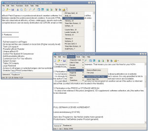NotePad SX - náhled