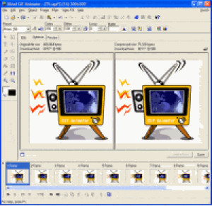 Ulead GIF Animator - náhled