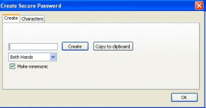 SecurePassword Generator - náhled
