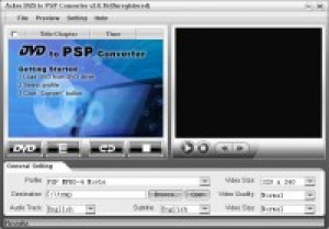Acker DVD to PSP Converter - náhled